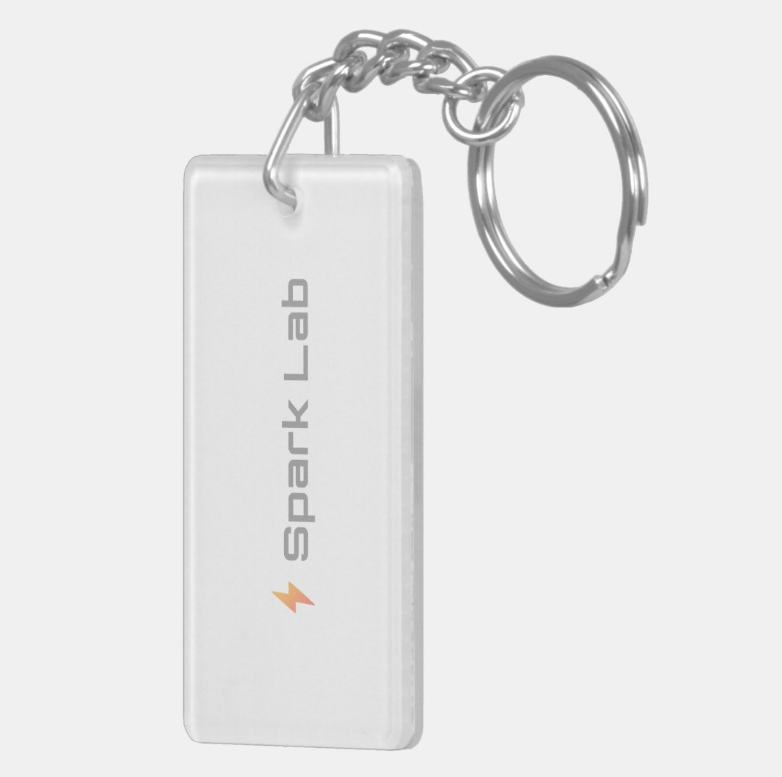 Spark Lab Acrylic Keychain